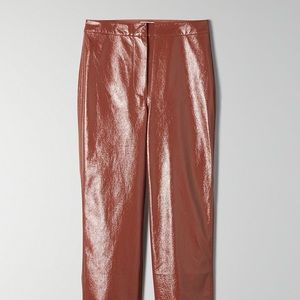 ARITZIA LEATHER PANTS - TEMPEST PANT